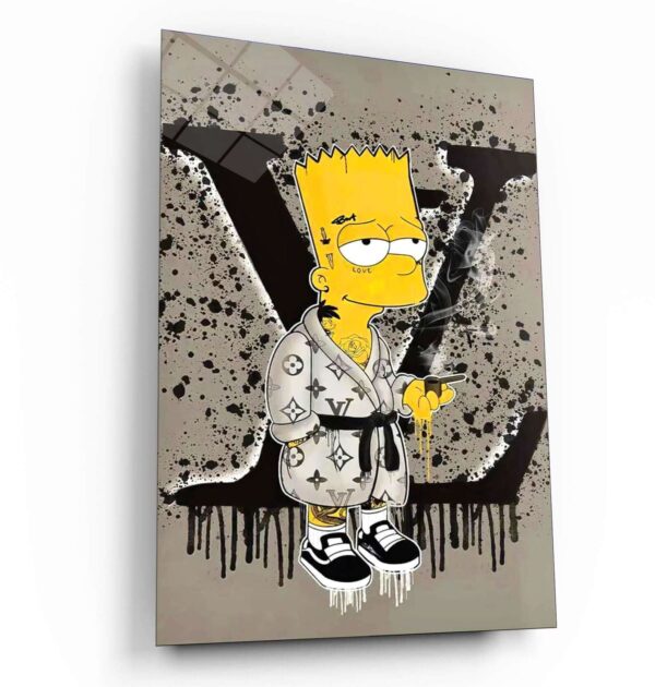 Bart Simpsons Louis Vuitton The Simpsons Poster Wall Art Decor 2