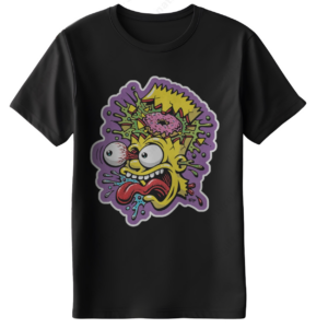 Bart Simpson Zombie​ Shirt The Simpson Spooky T-shirt for Fans