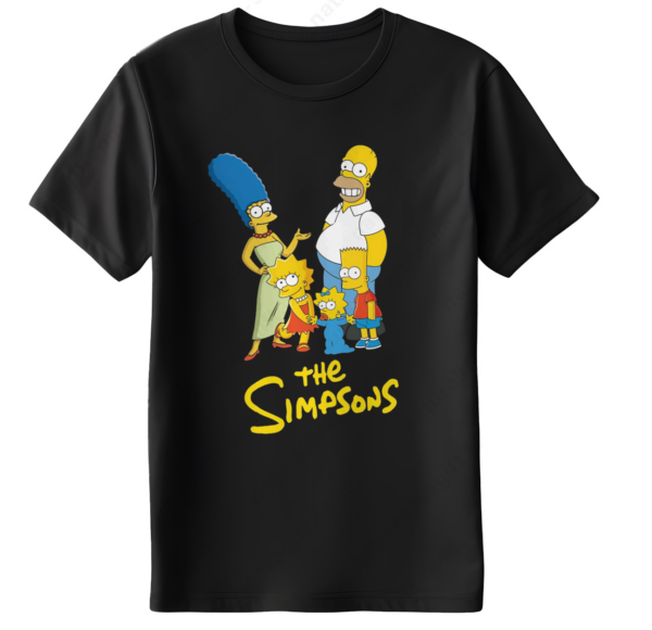 The Simpsons Family Bart Homer Marge Lisa The Simpsons Shirt