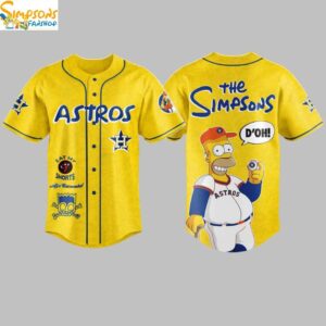 2025 The Simpsons Astros Jersey