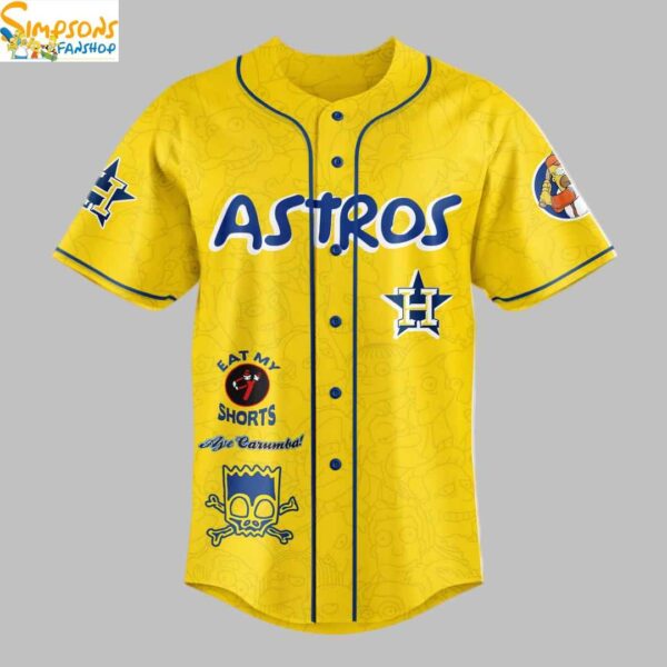 2025 The Simpsons Astros Jersey