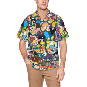 90s cartoon mash up Shirt 1