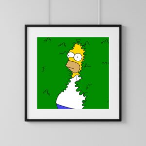 BUNDLE Homer Simpson Digital Art Prints Instant Download Printable Home Decor Simpsons Digital Poster Wall Art Gift Printable Artwork 3
