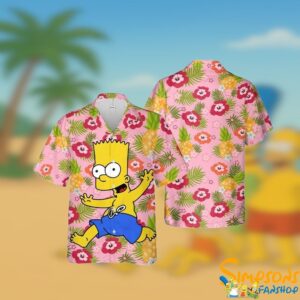 Bart Simpson Chap Hawaiian Summer Shirt T shirts Low Price