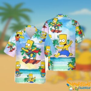 Bart Simpson Hawaiian Shirt T shirts Low Price