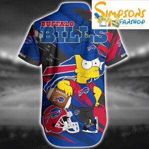 Buffalo Bills Hawaiian Shirt Bart Simpson Football Helmet Buffalo Bills Gift 1