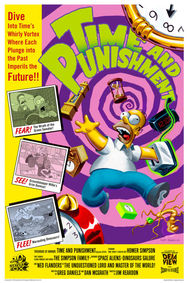 Comic Mint Animation Art Time and Punishment (Giclee on Paper) by Bill Morrison 2
