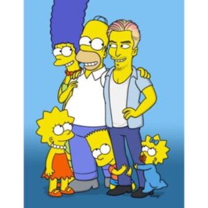 Custom Illustration by Simpsons Character Designer — Musack 1