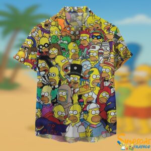 D Oh Simpsons The Simpsons Family Hawaiian Shirt