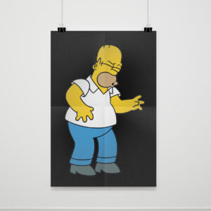 Homer Simpson Dooh The Simpsons Poster 1