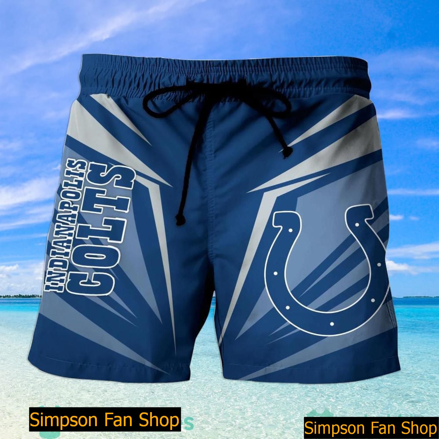 Indianapolis Colts NFL Cool Like Simpson Gift For Dad Hawaiian Shirt And Short Indianapolis Colts NFL Cool Like Simpson Gift For Dad Hawaiian Shirt And Short