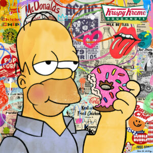 Junk Food Junkie Print No Frame Small 1
