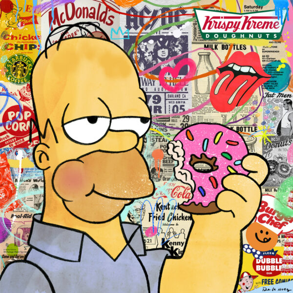 Junk Food Junkie Print No Frame Small 1
