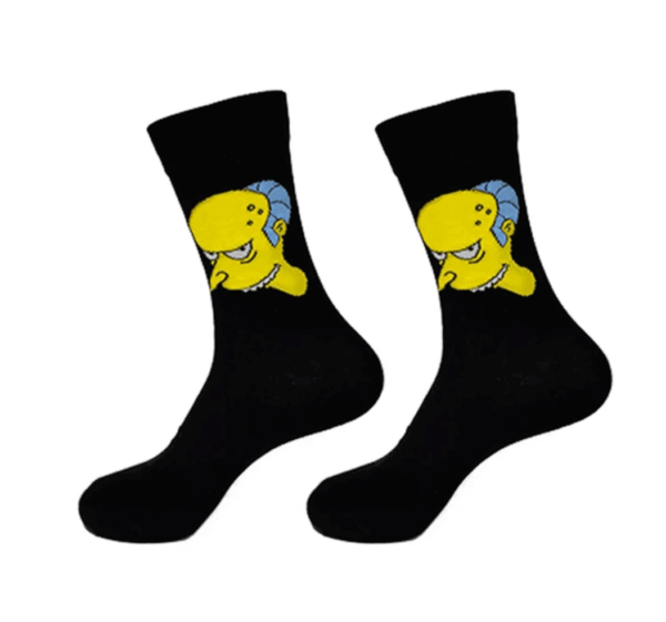 Mr Burns Simpson Socks 1