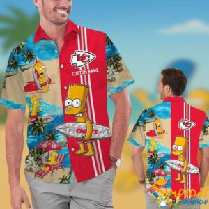 Personalized Kansas City Chiefs Simpsons Hawaiian Shirt KDHYPE