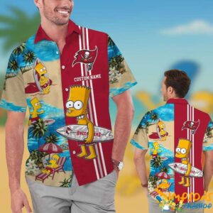 Personalized Tampa Bay Buccaneers Simpsons Hawaiian Shirt KDHYPE
