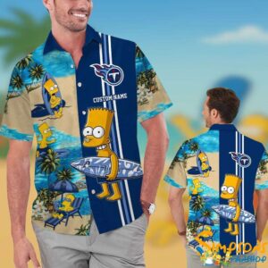 Personalized Tennessee Titans Simpsons Hawaiian Shirt KDHYPE
