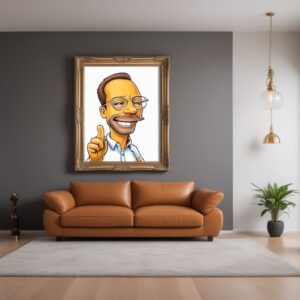Picture Frame in The Simpsons Home 1