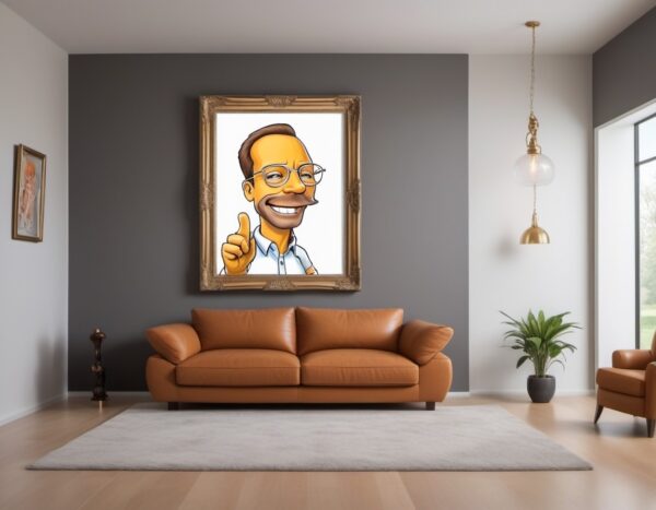 Picture Frame in The Simpsons Home 1