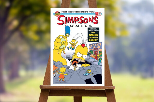 Simpsons Comics 1 Art Print by ACME Archives 1