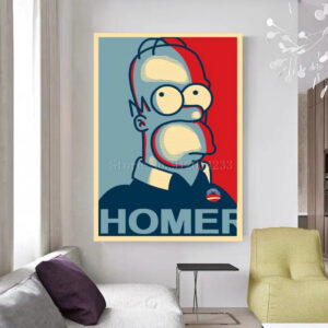 Simpsons Wall Art Captivating Designs amp Characters 1