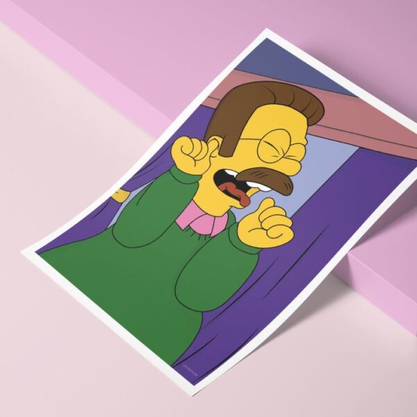 The Simpsons A4 Print Ned Flanders Purple Drapes Simpsons Poster Simpsons Art Simpsons Wall Art Simpsons Gifts Etsy UK in 2025 Simpsons art The simpsons Simpsons gift 1