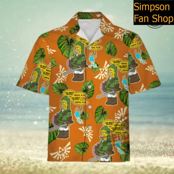 The Simpsons Hawaiian Shirt And Shorts The Simpsons Hawaiian Shirt Meme
