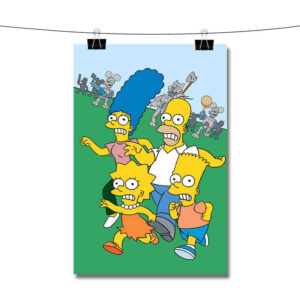The Simpsons Marathon Poster Wall Decor 1