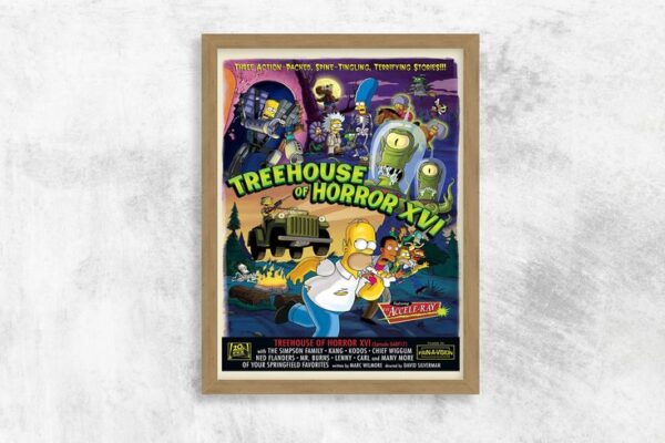 The Simpsons Poster Framed Dan Castellaneta Homer Simpson Poster Framed High Quality Wall Art Decorhome Decoration Ready to Hang Etsy Poster frame Wall art Wall art decor 1