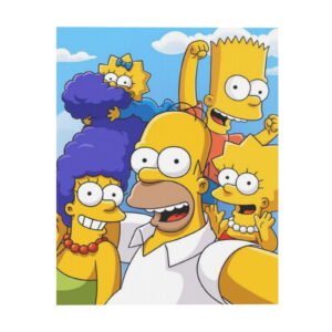 The Simpsons Poster HD Print Canvas Art for Home Bedroom Playroom Wall Decor Bedroom Playroom Wall Deco Unframed Wall ArtChristmas Gifts Walmart.com 1