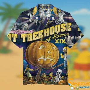 The Simpsons Pumpkin Hawaiian Shirt