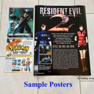 The Simpsons Virtual Bart SNES Genesis Glossy Promo Ad Poster Unframed G1110 14