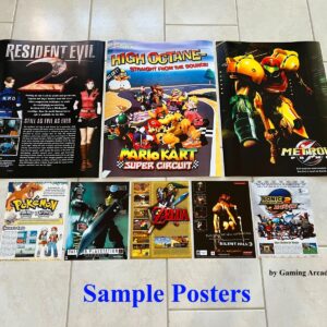 The Simpsons Virtual Bart SNES Genesis Glossy Promo Ad Poster Unframed G1110 7