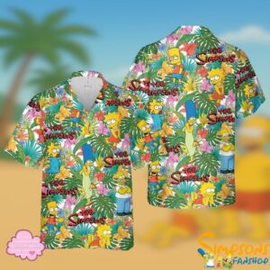 Tropical Simpson Hawaiian Shirt Cheap T shirts Low Price