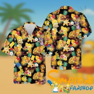 Tropical The Simpsons Tv Show Summer Vacation Hawaiian Shirt Hot Sale 2025