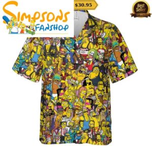 WWE Simpsons Hawaiian Shirt Looking so nice