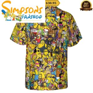 WWE Simpsons Hawaiian Shirt Nice shot bro