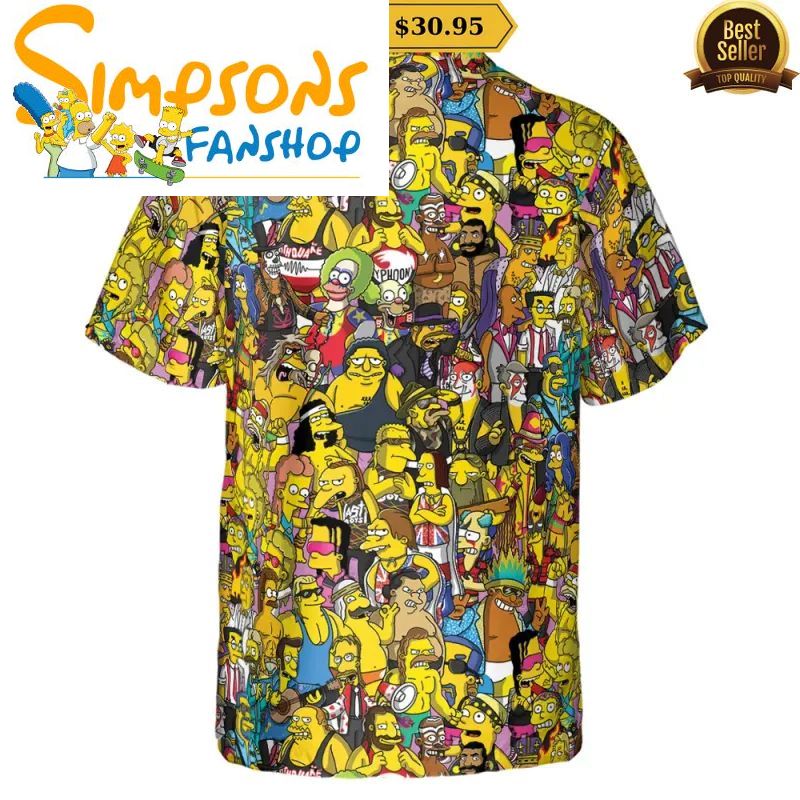 WWE Simpsons Hawaiian Shirt Nice shot bro WWE Simpsons Hawaiian Shirt Nice shot bro