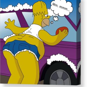 the Simpsons Canvas Print 1